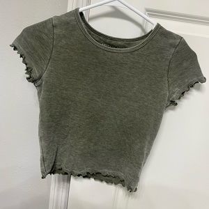 American eagle green top